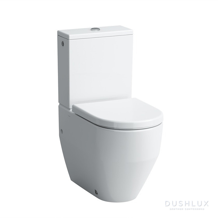 Фото Laufen Pro Унитаз моноблок приставной комбинированный 65x36x44см, цвет: белый