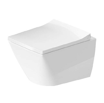 Duravit Viu Унитаз подвесной безободковый 37x48см, цвет: белый