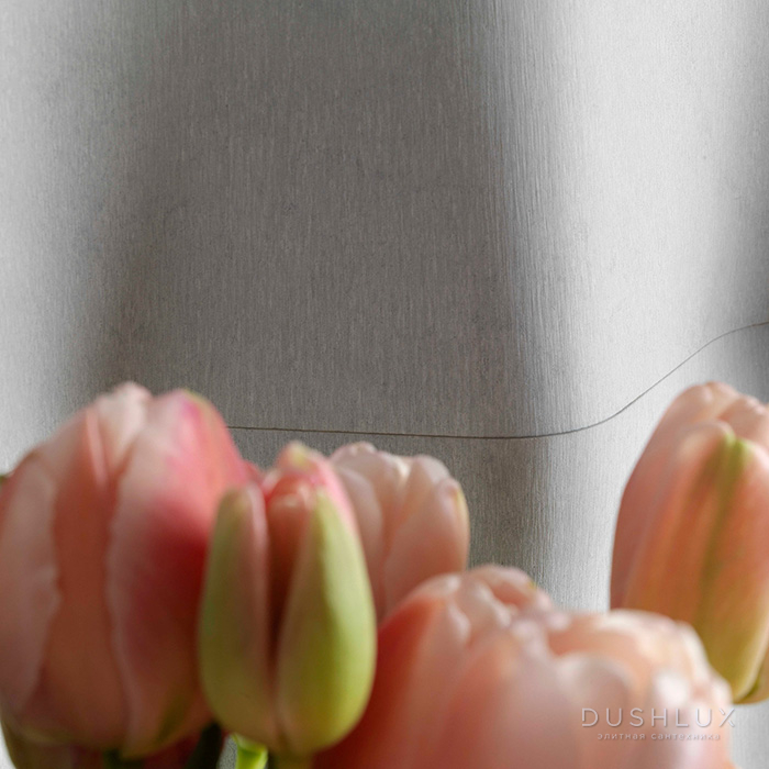Фото Lithos Design Drappi di Pietra Натуральный камень 60x60x9см, настенный, материал: мрамор bianco cotone/tulle