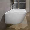 Villeroy&Boch Subway 2.0, Биде подвесное, 1 отверстие под смеситель, с переливом, 37x56.5см, с антигрязевым покрытием CeramicPlus, цвет: белый