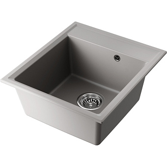 Omoikiri Daisen 46 Кухонная мойка 46x19,5x51см.,встраиваемая, цвет: leningrad grey