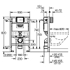 Grohe Rapid SL Система инсталляции для унитаза 0,82 м