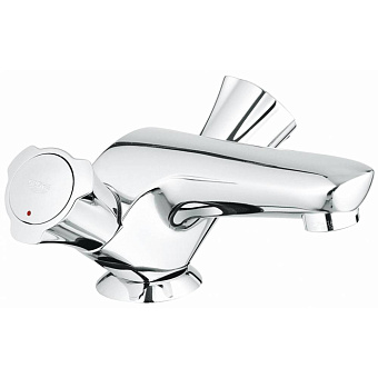 Grohe Costa L Смеситель для раковины, на 1 отв., излив: 10см, с донным клапаном, цвет: хром