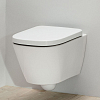Laufen Meda Унитаз 49x36x35.5см., подвесной, безободковый, смыв Tornado, цвет: белый глянцевый