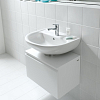 Laufen Pro Раковина 55x44x16 см, подвесная., с 1 отв., по центу, c переливом, цвет: белый
