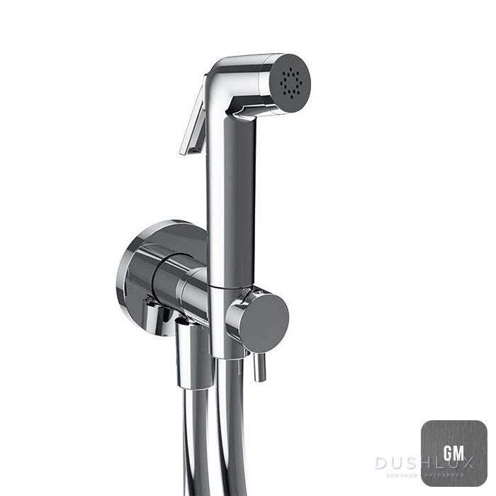 Фото Almar Гигиенический душ, настенный, цвет: Gun Metal Brushed PVD