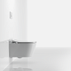 TOTO RP Унитаз подвесной 54x38x33см, с сиденьем TC513F, цвет: белый