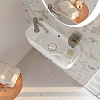 Kerama Marazzi Elegance Раковина 51x23см., подвесная, 1 отв., левосторонняя, цвет: белый глянцевый