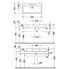 Duravit Vero Раковина 80x47 см, 1 отв., подвесная, цвет: белый