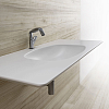 Flaminia Nuda Раковина 90x48.5x14 см, 1 отв., подвесная, цвет: белый