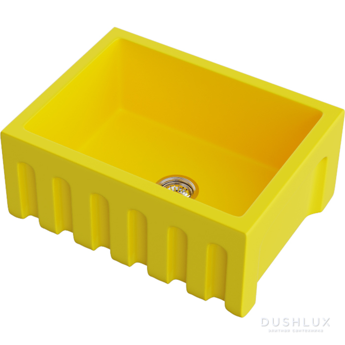 Фото Omoikiri Mikura 61 Кухонная мойка 61x25,4x46см.,встраиваемая, цвет: sicilian lemon