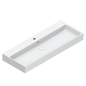 Catalano Premium Раковина 120x47см, с 1 отв., цвет: белый матовый