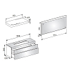 Keuco Edition 400 Комплект мебели 140x53.5x54.6 см, подвесной, цвет: орех