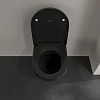 Villeroy&Boch Subway 2.0 Унитаз 37х56х36.5см., подвесной, DirectFlush, CeramicPlus, цвет: Ebony