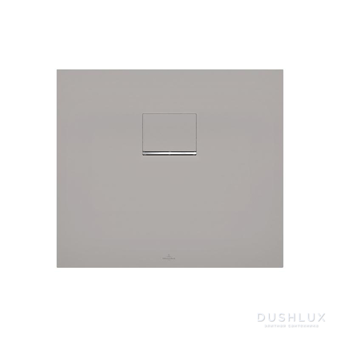 Фото Villeroy&Boch Squaro Infinity Душевой поддон 80х75х4см., Quaryl®, цвет: Grey