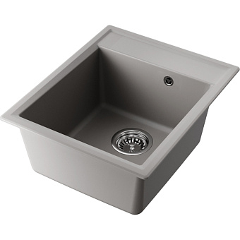 Omoikiri Daisen 42 Кухонная мойка 42x19,5x51см.,встраиваемая, цвет: leningrad grey