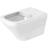 Duravit DuraStyle Унитаз 62x37см., подвесной, безободковый, с креплением, цвет: белый