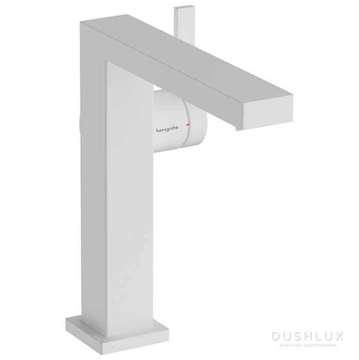 Фото Hansgrohe Tecturis E Смеситель для раковины, на 1 отв., высота: 15см., с донным клапаном, цвет: белый матовый