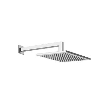 Gessi Emporio shower Верхний душ 20х20см., подвесной, поворотная, с защитой от известкового налёта, цвет: хром
