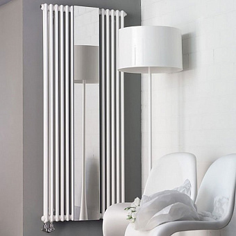 Zehnder Charleston Mirror CM 2180-16 Дизайн-радиатор 180x74 см. 1868 W, цвет: белый