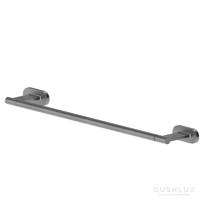 Фото Newform Accessori tondi Полотенцедержатель 45см., цвет: PVD brushed gun metal