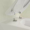 Villeroy&Boch Avento Сиденье с крышкой для унитаза, с микролифтом, нерж. сталь, цвет: альпийский белый