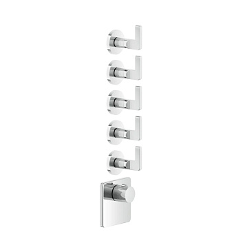 Gessi Inciso Смеситель для душа, встраиваемый, термостатический, цвет: хром