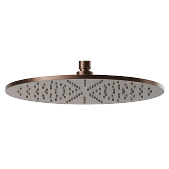 Newform Head Showers Верхний душ 30см., настенный/потолочный, цвет: PVD brushed copper bronze