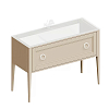 Kerama Marazzi Plaza Classic Тумба напольная 120см, 1 ящик, цвет: капучино матовый