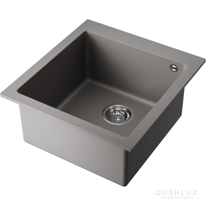 Фото Omoikiri Bosen 47A Кухонная мойка 47x19x50см.,встраиваемая, цвет: leningrad grey