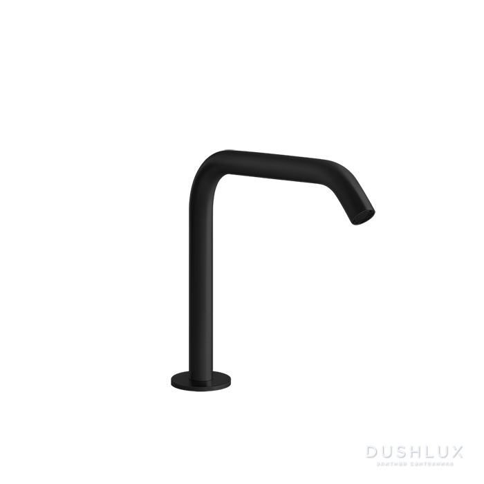 Фото Gessi 316 Излив для раковины, настольный, высота 16см., цвет: Black XL