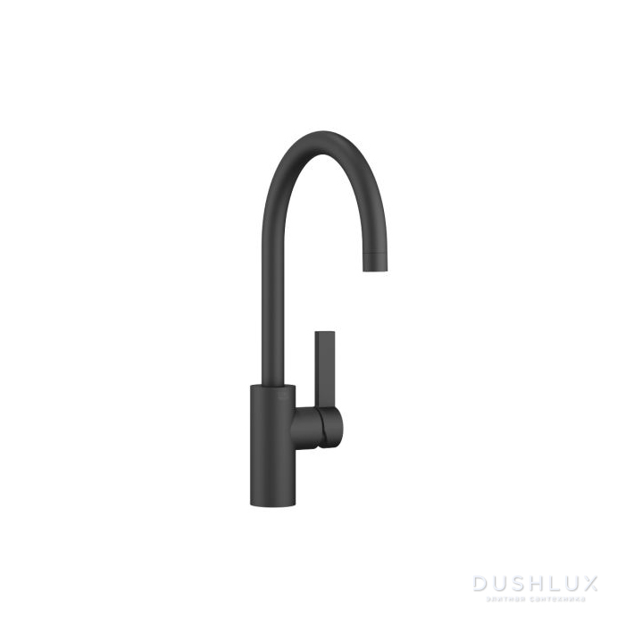 Фото Dornbracht Tara Ultra Смеситель для кухни, 1 отв., цвет: черный матовый