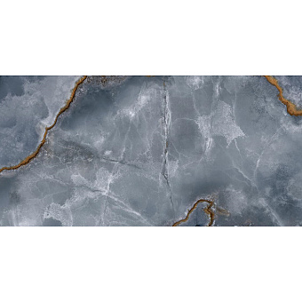 Emilceramica Tele DI Marmo Onyx Керамогранит 60x30x0,95см, универсальная, глазурованный, цвет: Onyx Blue Silktech
