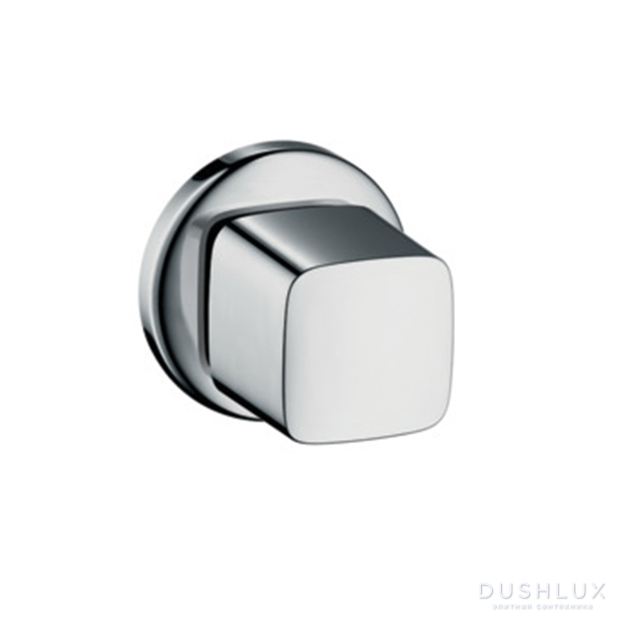 Фото Hansgrohe Metris Запорный вентиль E, встраиваемый, внешняя часть, цвет: хром