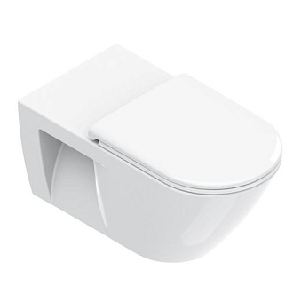 Catalano Comfort Унитаз подвесной 70х37см., смыв Tornado, покрытие Cataglaze+, цвет: белый глянцевый