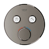 Grohe Grohtherm SmartControl Смеситель для душа, встраиваемый, термостатический, цвет: темный графит матовый