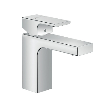 Hansgrohe Vernis Shape Смеситель для раковины 100, без донного клапана, излив 110мм, h95мм, цвет: хром