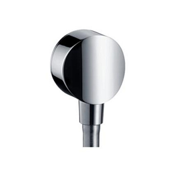 Hansgrohe FixFit Шланговое подсоединение S с клапаном обратного тока, цвет: хром
