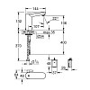 Grohe Eurocube, Инфракрасная электроника для раковины 1/2", цвет: хром