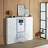 Villeroy&Boch ViConnect Инсталляция для подвесного унитаза 52.5х13.5х112см., нержавеющая сталь, цвет: синий