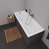 Duravit D-Neo Ванна 150х70х42 см, отдельностоящая, DuraSolid, со сливом (без перелива), цвет: белый