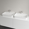 Villeroy&Boch Finion Раковина 60х44.5 см, 1 отв., с переливом, с антигрязевым покрытием CeramicPlus, цвет: белый