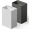 Dea Design Pedestal Basin Раковина 60x42x90см., напольная, без отв., Solid Surface, цвет: White №18