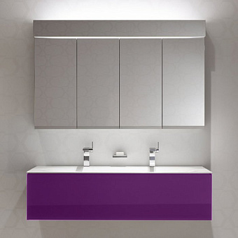 Keuco Edition 11 Комплект мебели 140x53.5x35см, подвесной, цвет: фиолетовый