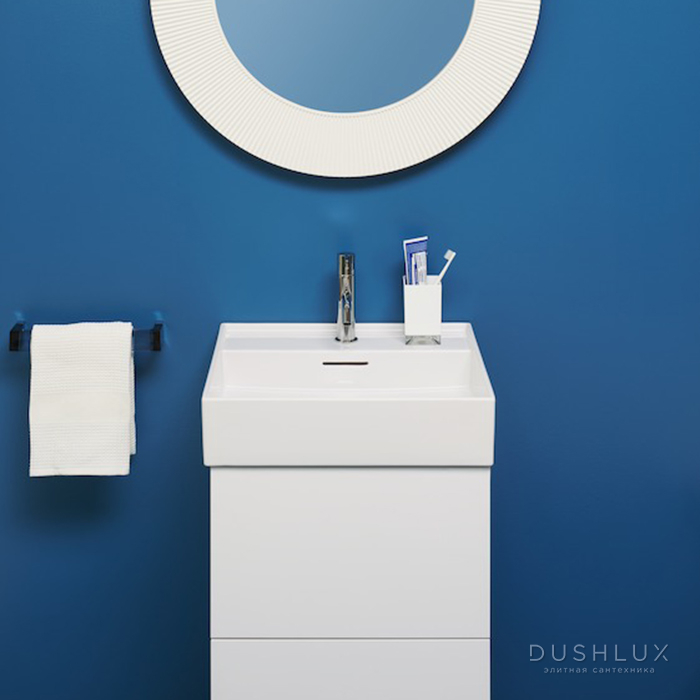 Фото Laufen Kartell Раковина 50x46х14.5 см, 1 отв., цвет: белый