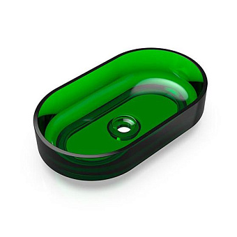 Knief Ellipse Shape Раковина 55x32x14см., накладная, без отв., из полимерного материала, цвет: Aventurin # 080