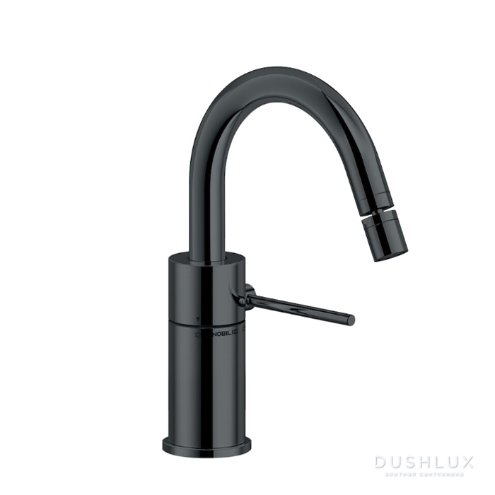 Фото Nobili Velis Смеситель для биде, 1 отв., цвет: Diamond smoke