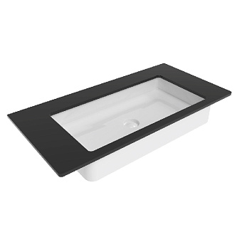 Flaminia Miniwash Раковина 70x35x12 см, 1 отв., встраиваемая снизу, цвет: белый