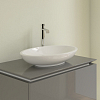 Villeroy&Boch Loop & Friends Раковина 58.5х38 см, без отв., накладная, с антигрязевым покрытием CeramicPlus, цвет: белый