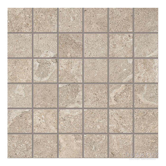Фото Emilceramica Mapierre Керамогранит 30x30x0.95см, универсальный, глазурованный, цвет: Mosaico Ancienne Naturel